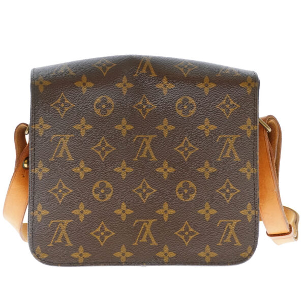 21 5026 3 Louis Vuitton Cartesier Shoulder Bag Canvas Brown