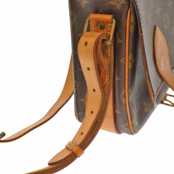 21 5026 8 Louis Vuitton Cartesier Shoulder Bag Canvas Brown