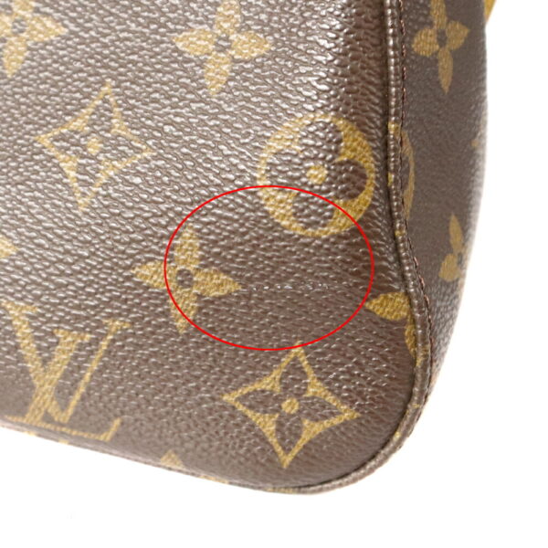 21 5239 13 Louis Vuitton Mini Looping Shoulder Bag Monogram Canvas Brown