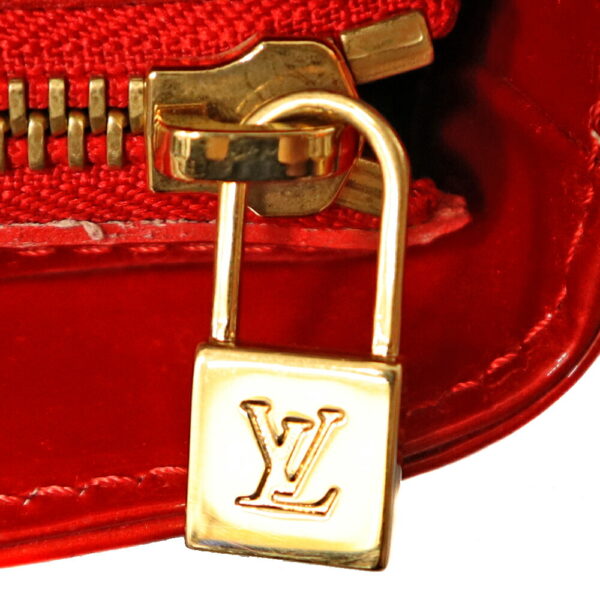 21 5268 20 Louis Vuitton Houston Tote Bag Monogram Vernis Red