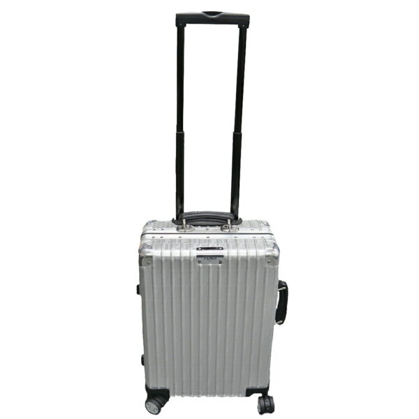 21 5288 11 Fendi Rimowa Collaboration Carry Case Aluminum Zucca Pattern