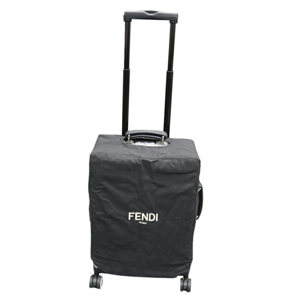 21 5288 12 Fendi Rimowa Collaboration Carry Case Aluminum Zucca Pattern