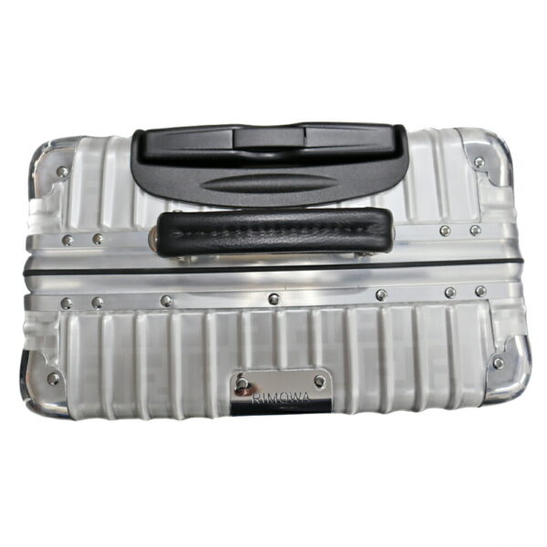 21 5288 3 Fendi Rimowa Collaboration Carry Case Aluminum Zucca Pattern