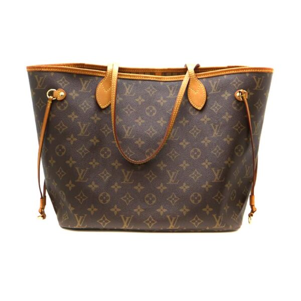 21 5317 1 Louis Vuitton Neverfull MM Tote Bag Monogram Brown