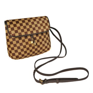 21 5365 1 Louis Vuitton Saumur 35 Monogram Shoulder Bag Brown