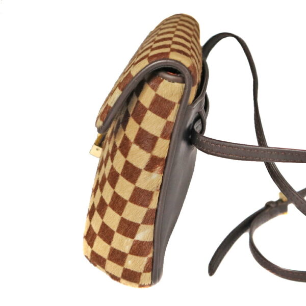 21 5365 4 Louis Vuitton Gazelle Shoulder Bag Damier Sauvage Brown