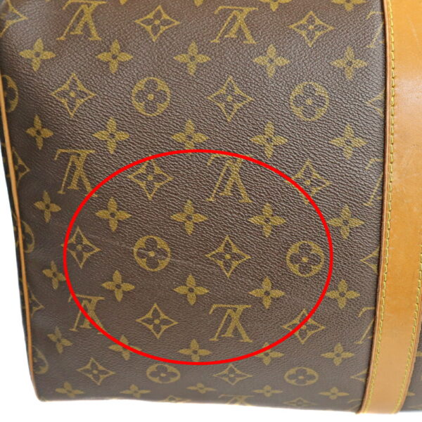 21 5673 12 Louis Vuitton Keepall 50 Travel Bag Monogram Canvas Brown