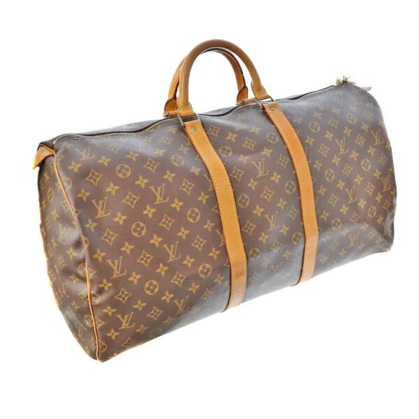 21 5673 123 Louis Vuitton Keepall 50 Travel Bag Monogram Canvas Brown