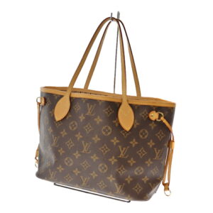 21 5971 1 Louis Vuitton Nano Baguette Monogram Shoulder Bag Black 2way