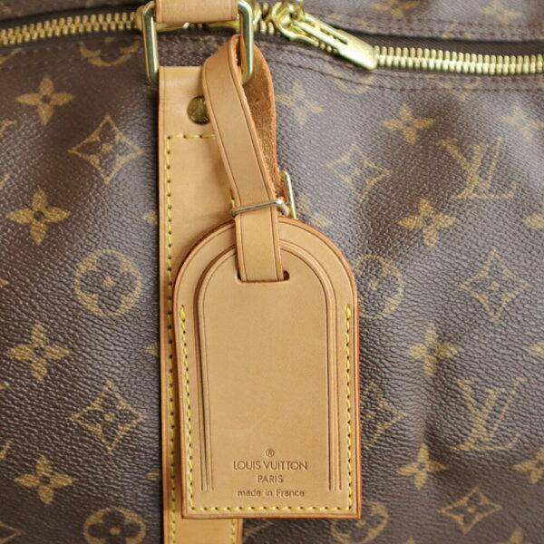 21 5980 14 Louis Vuitton Keepall 55 Travel Bag Monogram Canvas Brown