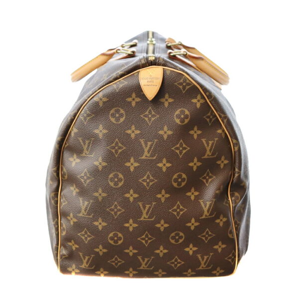 21 5980 3 Louis Vuitton Keepall 55 Travel Bag Monogram Canvas Brown