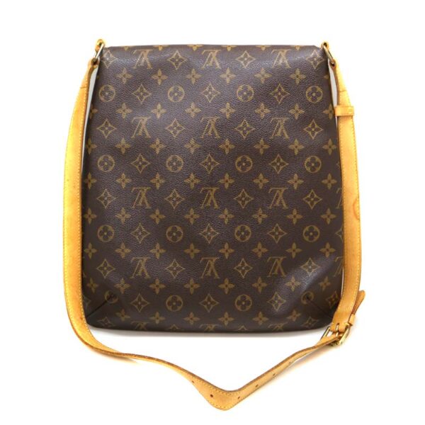 21 5984 2 Louis Vuitton Musette Shoulder Bag Monogram Brown