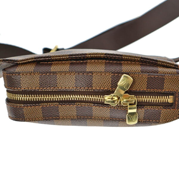 21 6343 3 Louis Vuitton Jeronimos Body Bag Damier Ebene Brown