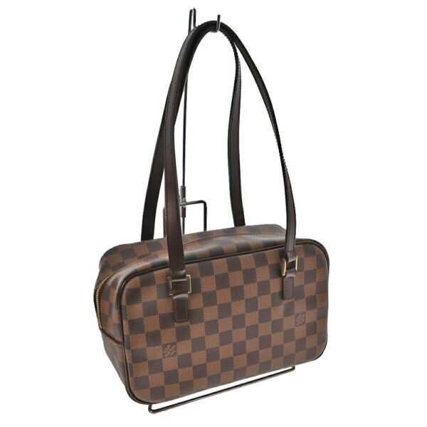 21 6432 2 Louis Vuitton Cite MM Shoulder Bag Damier Canvas Brown