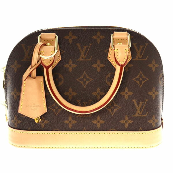 21 6625 1 1 Louis Vuitton Alma BB Handbag Monogram Canvas Brown