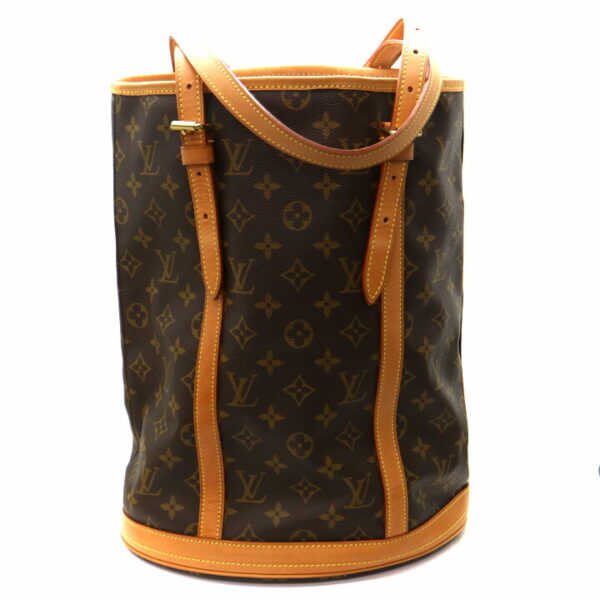 21 6720 2 Louis Vuitton Bucket GM Monogram Tote Bag