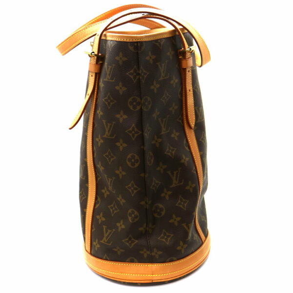 21 6720 3 Louis Vuitton Bucket GM Monogram Tote Bag