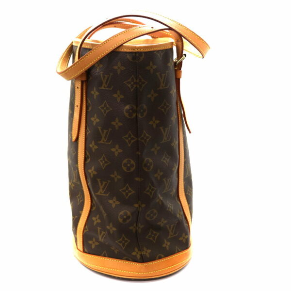 21 6720 4 Louis Vuitton Bucket GM Monogram Tote Bag