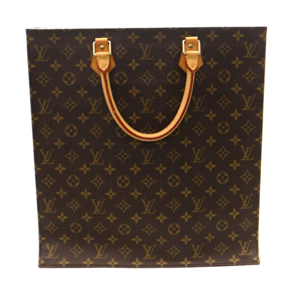 21 6882 1 Louis Vuitton Sac Plat Handbag Monogram Brown