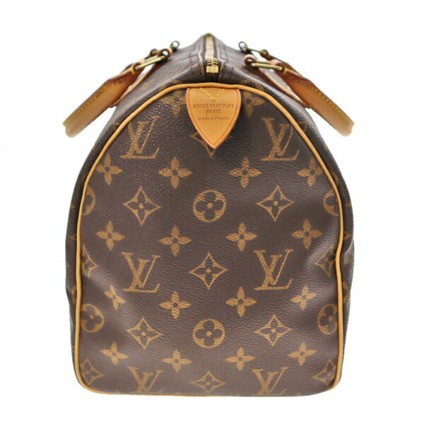 21 7105 3 Louis Vuitton Speedy 30 Handbag Monogram Canvas Brown