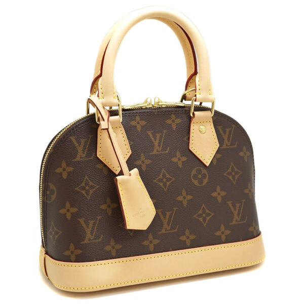 21 7151 Louis Vuitton Alma BB Handbag Canvas Brown