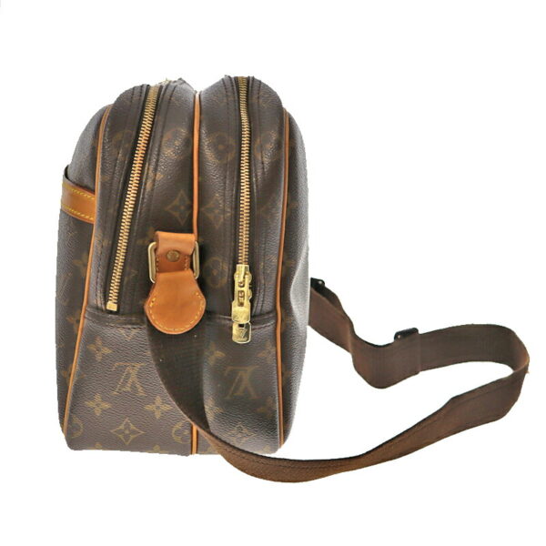 21 7195 3 Louis Vuitton Reporter GM Shoulder Bag Monogram Canvas Brown