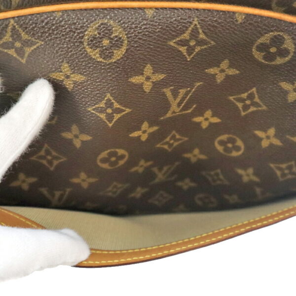 21 7195 7 Louis Vuitton Reporter GM Shoulder Bag Monogram Canvas Brown