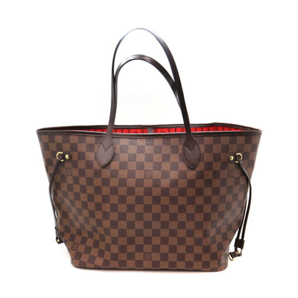 21 7327 1 Louis Vuitton Neverfull MM Tote Bag Damier Brown