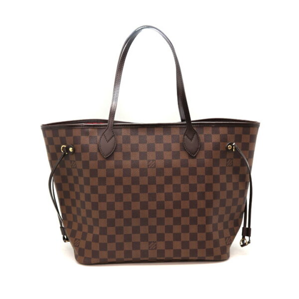 21 7327 2 Louis Vuitton Neverfull MM Tote Bag Damier Brown