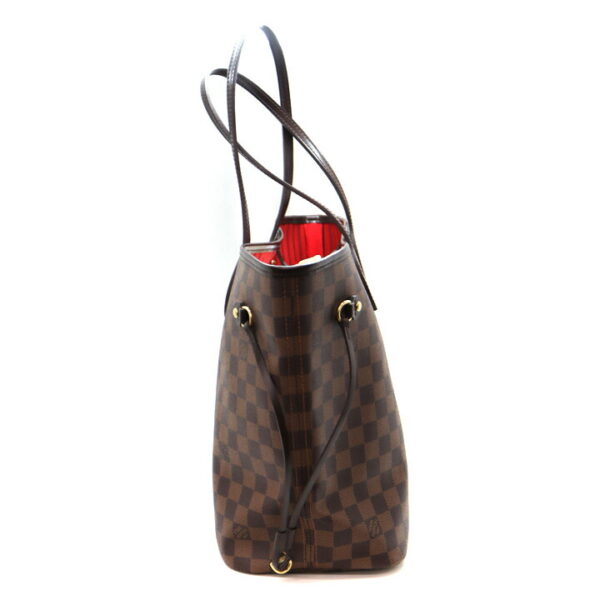 21 7327 3 Louis Vuitton Neverfull MM Tote Bag Damier Brown