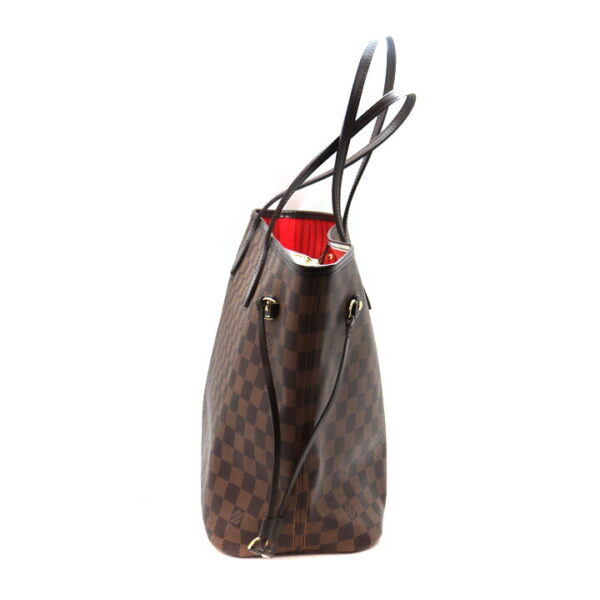 21 7327 4 Louis Vuitton Neverfull MM Tote Bag Damier Brown