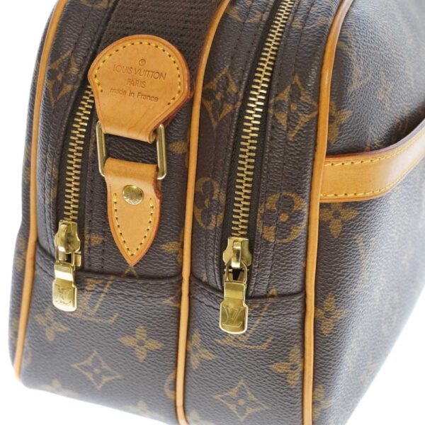 21 75 7 Louis Vuitton Reporter PM Crossbody Bag Canvas Brown