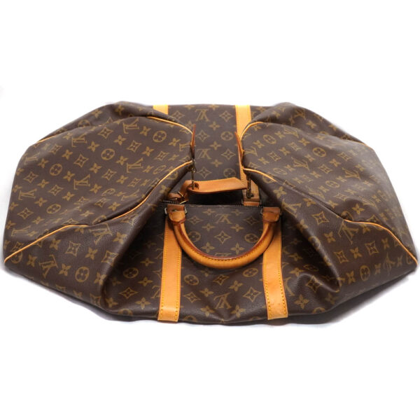 21 7854 10 Louis Vuitton Keepall 55 Bag Canvas Brown