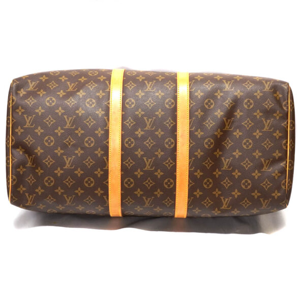 21 7854 5 Louis Vuitton Keepall 55 Bag Canvas Brown