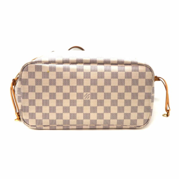 21 7900 5 Louis Vuitton Neverfull MM Damier Azur Tote Bag