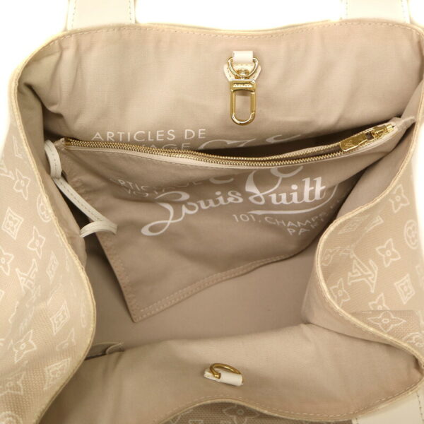 21 8340 6 Louis Vuitton Hippo Ipanema Tote Bag Canvas Beige