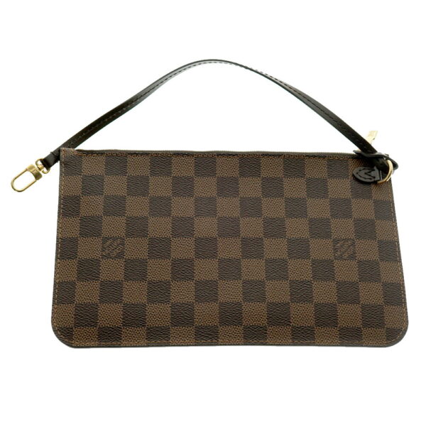 21 8376 11 Louis Vuitton Neverfull MM Tote Bag Canvas Brown