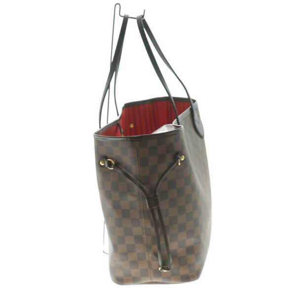 21 8376 2 Louis Vuitton Neverfull MM Tote Bag Canvas Brown