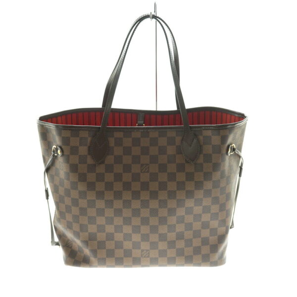 21 8376 3 Louis Vuitton Neverfull MM Tote Bag Canvas Brown