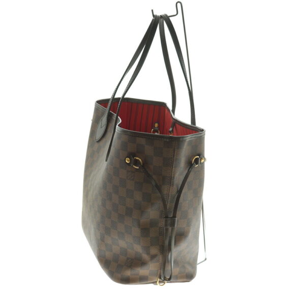 21 8376 4 Louis Vuitton Neverfull MM Tote Bag Canvas Brown