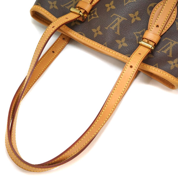 21 8653 7 Louis Vuitton Bucket PM Shoulder Bag Canvas Brown