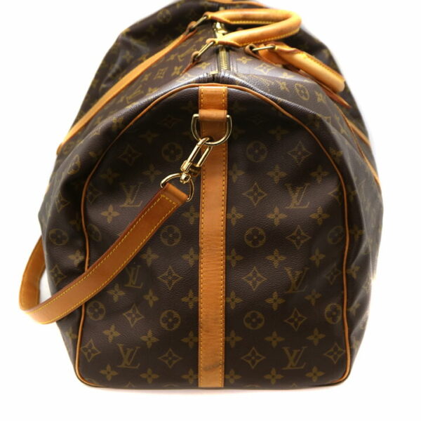 21 8661 3 Louis Vuitton Keepall Bandouliere 60 Travel Bag Monogram Brown