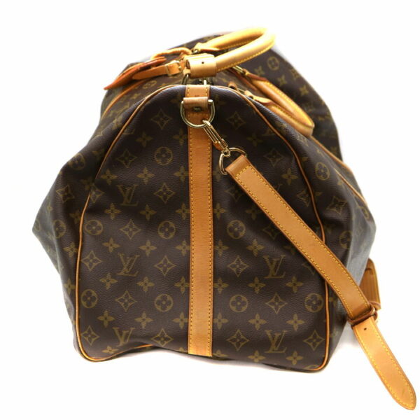 21 8661 4 Louis Vuitton Keepall Bandouliere 60 Travel Bag Monogram Brown