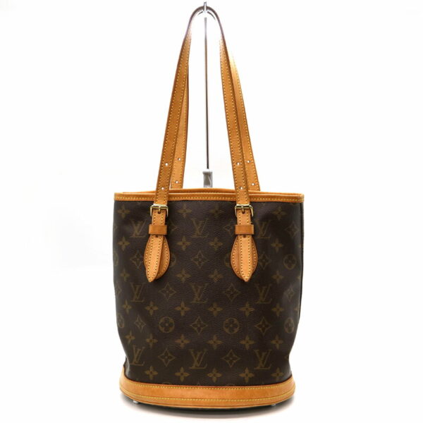 21 8671 1 Louis Vuitton Bucket PM Shoulder Bag Monogram Brown