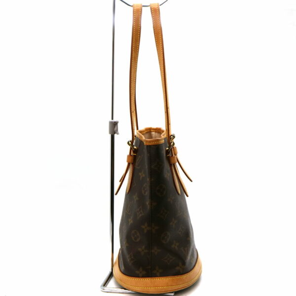 21 8671 2 Louis Vuitton Bucket PM Shoulder Bag Monogram Brown