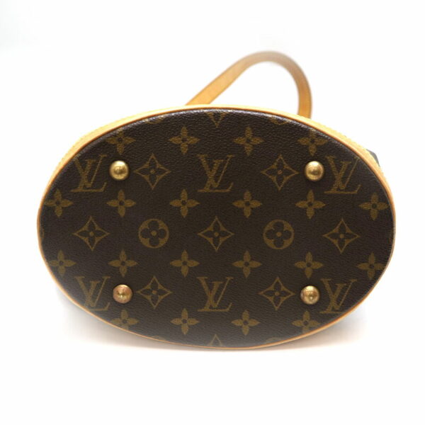 21 8671 5 Louis Vuitton Bucket PM Shoulder Bag Monogram Brown