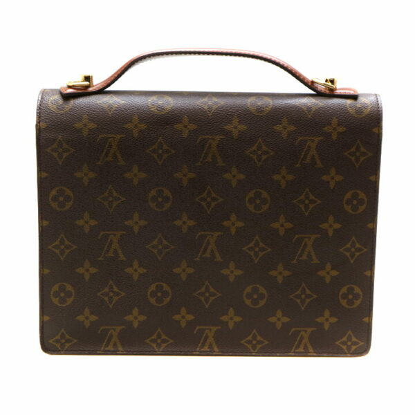 21 8672 2 Louis Vuitton Monceau Shoulder Bag Handbag Monogram Brown