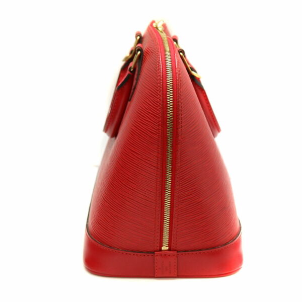 21 8784 4 Louis Vuitton Alma Handbag Epi Red