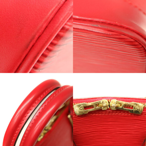 21 8784 6 Louis Vuitton Alma Handbag Epi Red