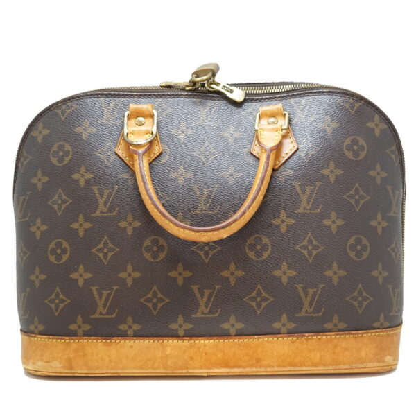 21 8972 3 Louis Vuitton Alma Handbag Canvas Brown